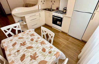 Аренда уютной 1-комнатной квартиры с гостиной, 52 м², центр Кишинёва, Молдова